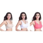 Pack of 3 Girls Sports Non Padded Bra